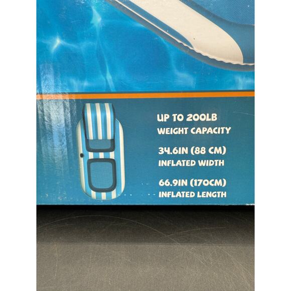 Inflatable Pool Float Water Lounge - new in box - Picture 2 of 7
